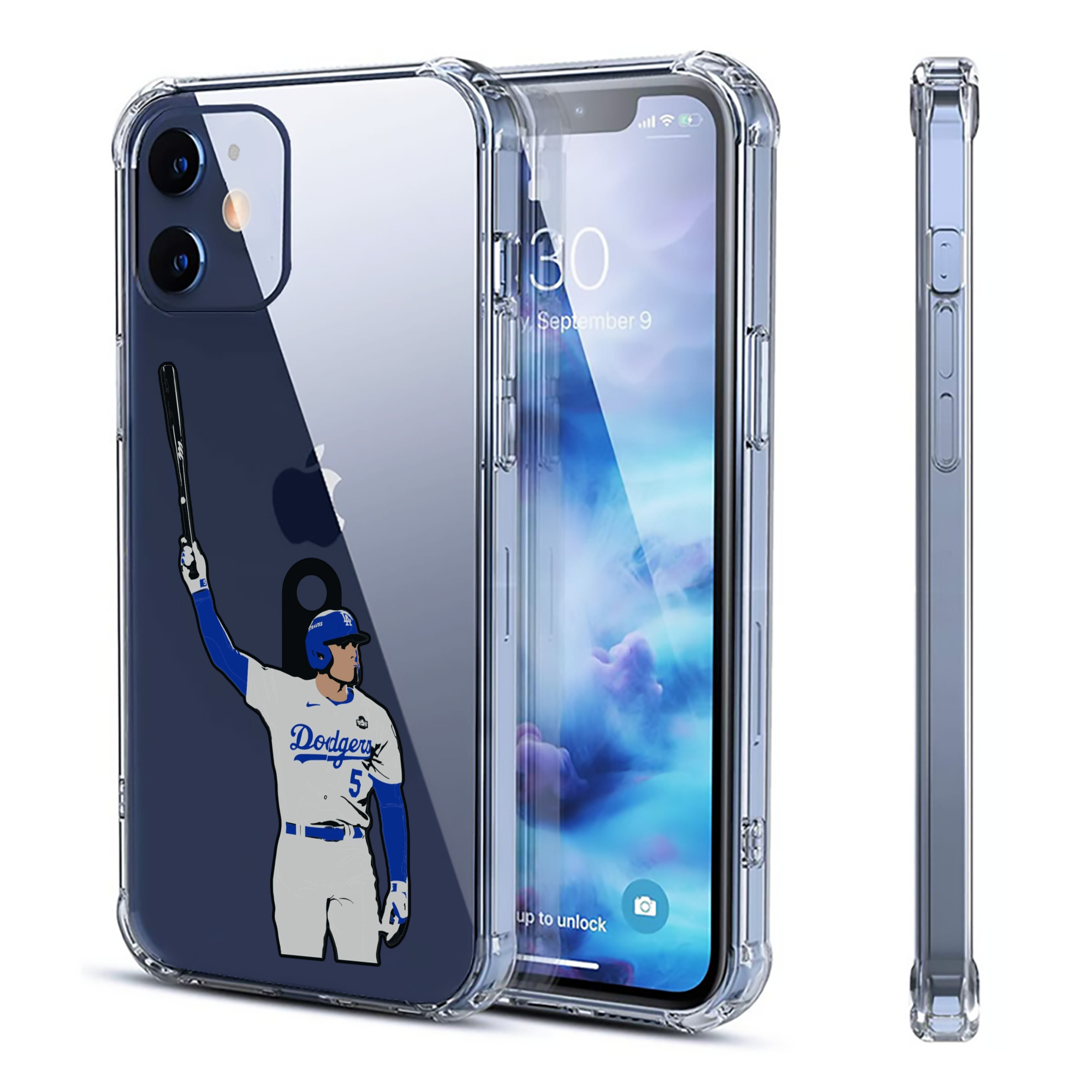  Clear IPhone 12 Case – Soft TPU With UV Print – Enhanced Drop Protection, Precise Fit, Anti-Fingerprint, Customizable Design, Scratch-Resistant, Yellow-Resistant